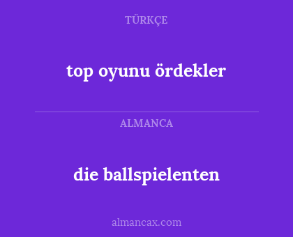 die ballspielenten - top oyunu ördekler