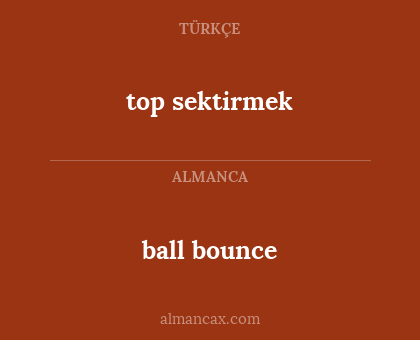 ball bounce - top sektirmek