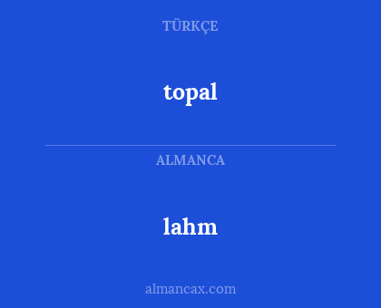 topal - lahm
