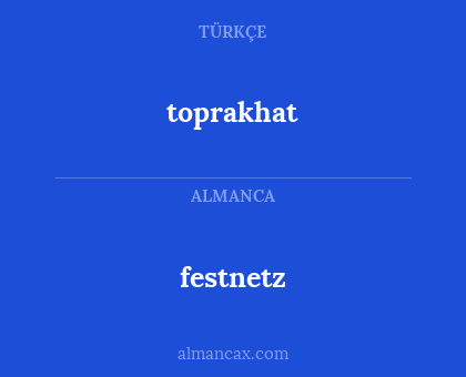 festnetz - toprakhat