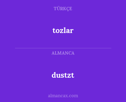 dustzt - tozlar