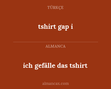 ich gefälle das tshirt - tshirt gap i