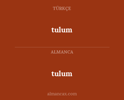 tulum - tulum