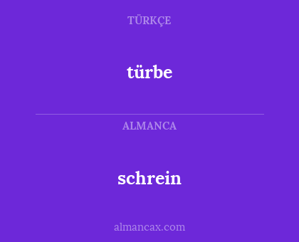 türbe - schrein