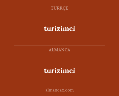 turizimci - turizimci