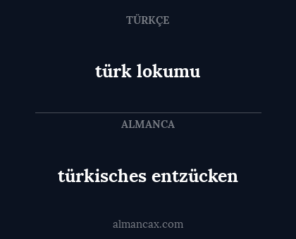 türkisches entzücken - türk lokumu