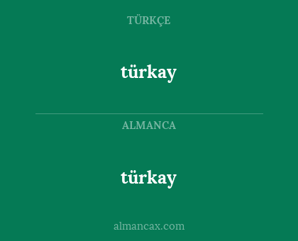 türkay - türkay