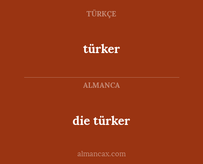 die türker - türker