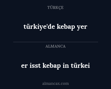 er isst kebap in türkei - türkiye'de kebap yer