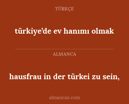 hausfrau in der türkei zu sein, - türkiye’de ev hanımı olmak