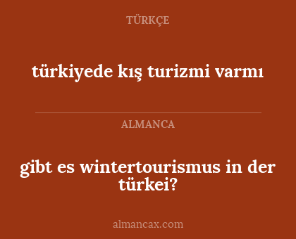 gibt es wintertourismus in der türkei? - türkiyede kış turizmi varmı