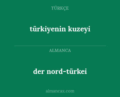 der nord-türkei - türkiyenin kuzeyi