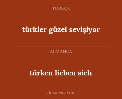 türkler güzel sevişiyor - türken lieben sich