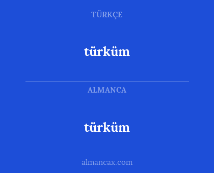 türküm - türküm