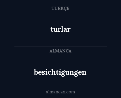 turlar - besichtigungen