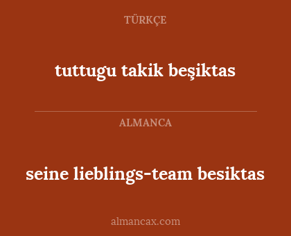 tuttugu takik beşiktas - seine lieblings-team besiktas