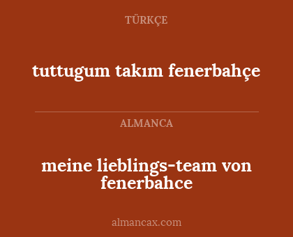 tuttugum takım fenerbahçe - meine lieblings-team von fenerbahce