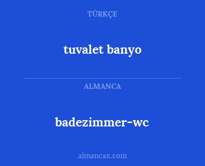 badezimmer-wc - tuvalet banyo