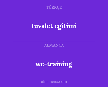 tuvalet egitimi - wc-training