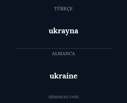 ukraine - ukrayna