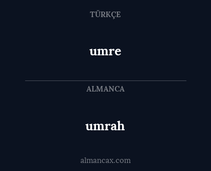 umrah - umre