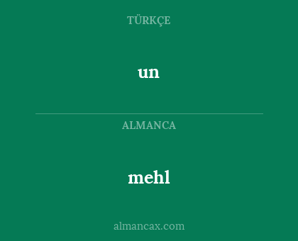 mehl - un