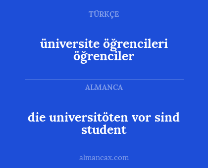 die universitöten vor sind student - üniversite öğrencileri öğrenciler