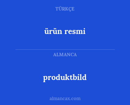produktbild - ürün resmi