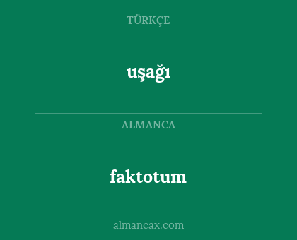 uşağı - faktotum