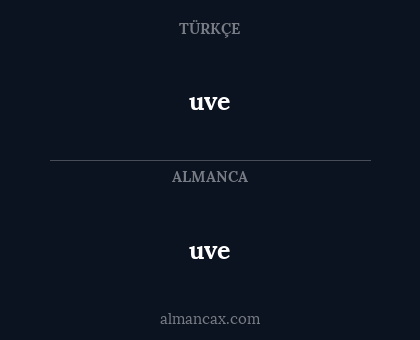 uve - uve