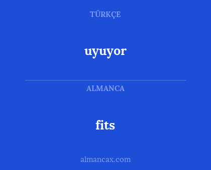 fits - uyuyor