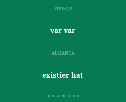 existier hat - var var