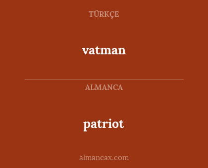 vatman - patriot