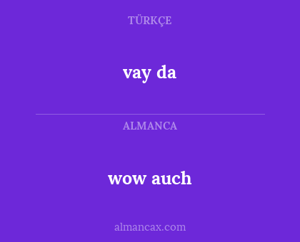 vay da - wow auch