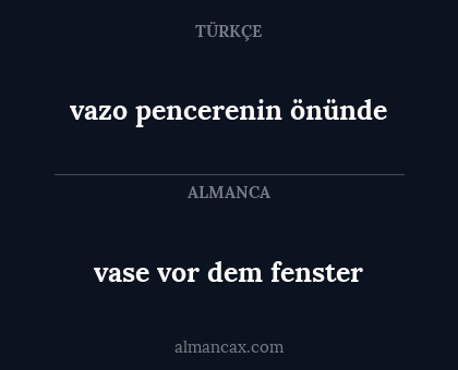 vazo pencerenin önünde - vase vor dem fenster