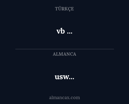 vb ... - usw...