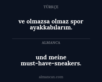 und meine must-have-sneakers. - ve olmazsa olmaz spor ayakkabılarım.