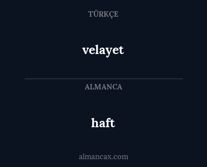 haft - velayet