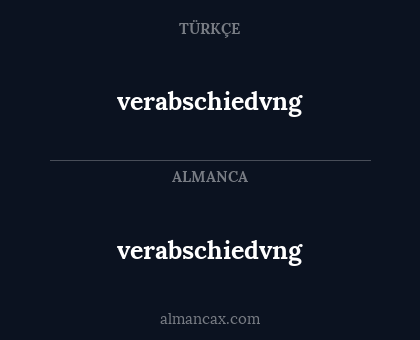 verabschiedvng - verabschiedvng
