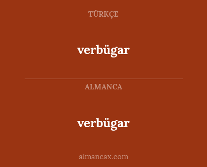 verbügar - verbügar