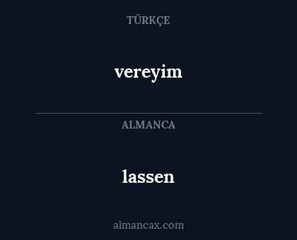 lassen - vereyim