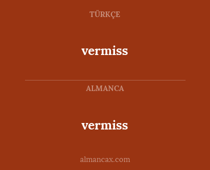 vermiss - vermiss