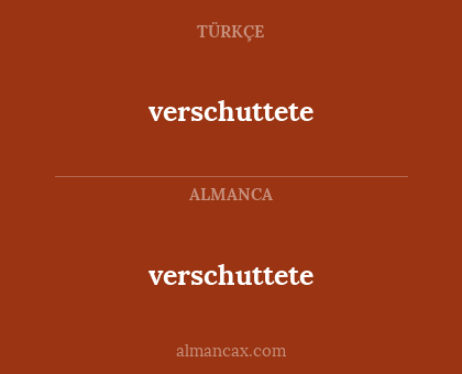 verschuttete - verschuttete