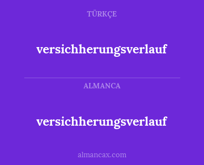 versichherungsverlauf - versichherungsverlauf