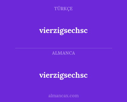 vierzigsechsc - vierzigsechsc