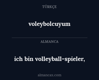 voleybolcuyum - ich bin volleyball-spieler,