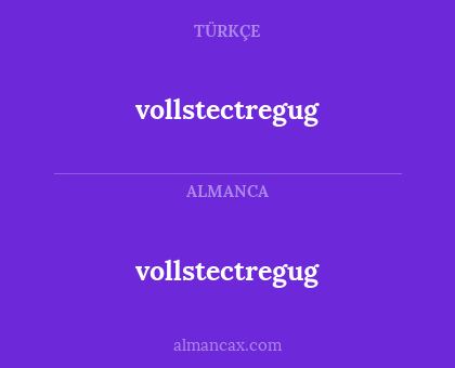 vollstectregug - vollstectregug