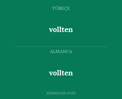 vollten - vollten