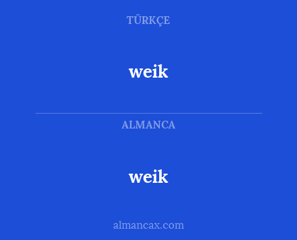 weik - weik