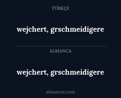 wejchert, grschmeidigere - wejchert, grschmeidigere